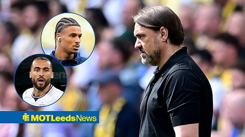 Daniel Farke at Elland Road, Jean-Matteo Bahoya for France's U21s and Dominic Calvert-Lewin in action for England