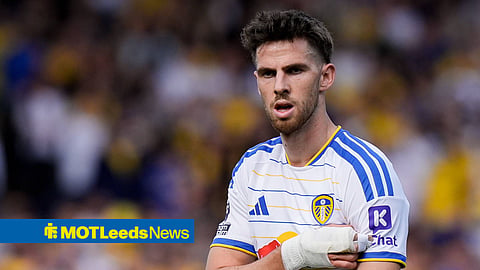 Anton Stach in Premier League action for Leeds United