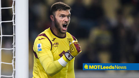 Lucas Perri shouting while in action for Torino