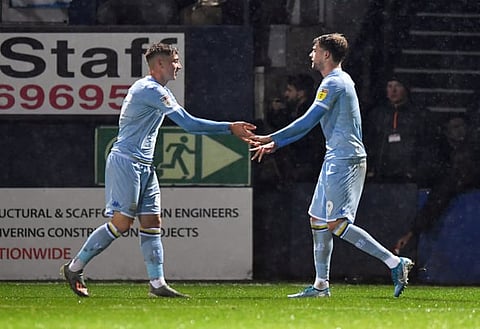 Jack Clarke shares training footage on Twitter – attacker still wearing part of his Leeds kit