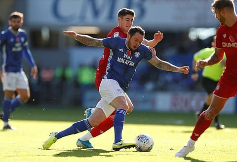 Lee Tomlin sends one-word tweet to Leeds fan who trolled him in 3-3 draw v Cardiff