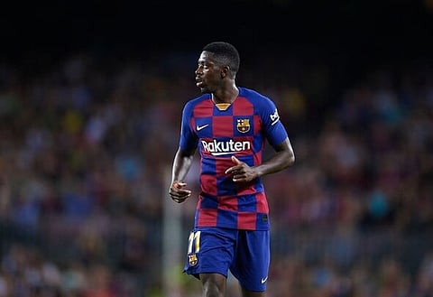 Ousmane Dembele posts three-word Instagram message about Leeds after 1-1 v Brentford