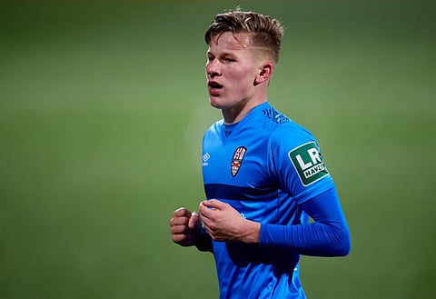 Leeds United midfielder Mateusz Bogusz spotted leaving Ibiza training ground ahead of potential LAFC transfer