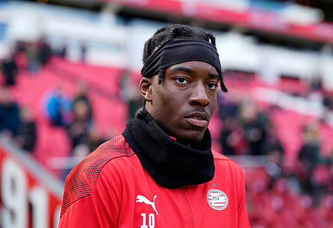Leeds United tracking PSV Eindhoven English winger Noni Madueke