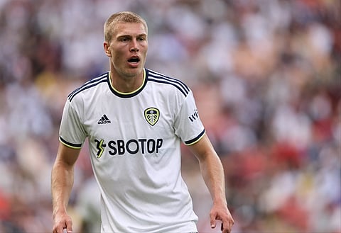 Ex-FIFA official reacts to Rasmus Kristensen incident with Anthony Gordon in Leeds United v Everton