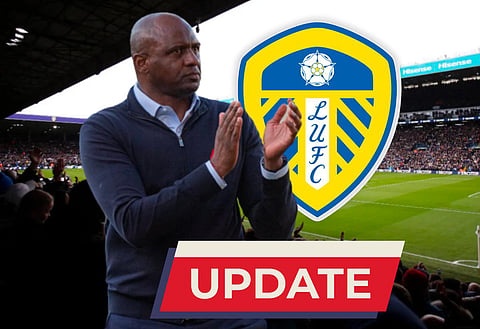 Leeds United now enter talks with Patrick Vieira after new manager update