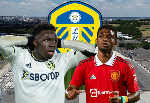 Leeds United contingency plan for Willy Gnonto exit to Everton ruined as Manchester United ace spotted on crutches
