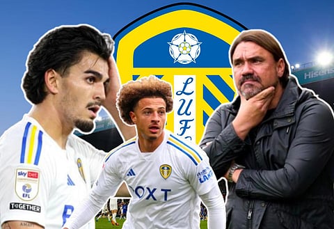 Ethan Ampadu shuts Pascal Struijk out in the cold at Leeds United