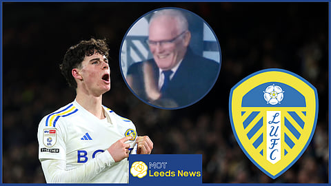 Archie Gray was heavily involved in the second goal for Leeds United vs Leicester City.