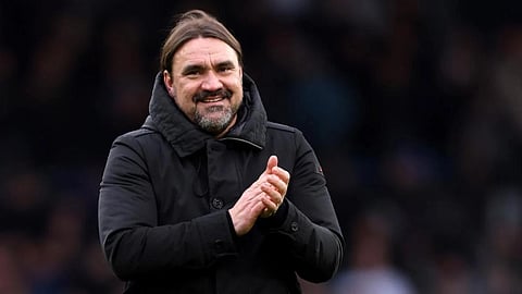 Farke and Leeds have their sights on the Premier League (Credit: Imago)