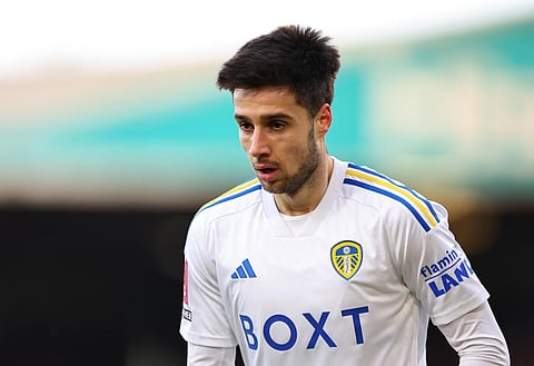Leeds United midfielder Ilia Gruev