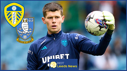 Leeds United keeper Illan Meslier had bottles thrown at him against Sheffield Wednesday