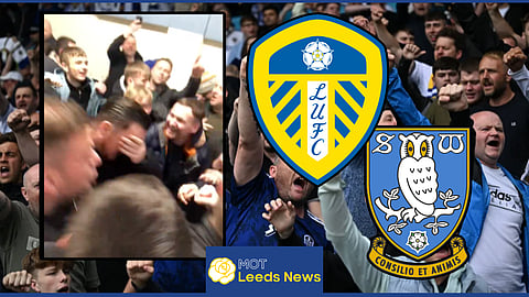 Ross McCormack hailed the travelling Leeds United fans at Hillsborough - Credit: lewisleeds23 via X