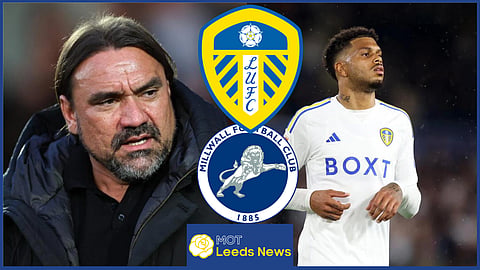 Daniel Farke was not happy about something Georginio Rutter did in Leeds United v Millwall