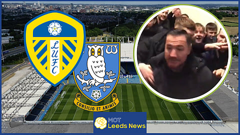 Paul Robinson reacts to what Ross McCormack did in Leeds United win v Sheffield Wednesday