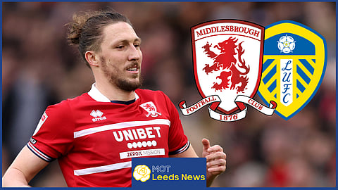 Luke Ayling is on loan at Middlesbrough but will leave Leeds United in the summer.