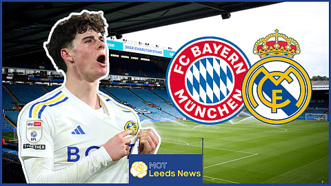 Leeds United gem Archie Gray has been linked with Bayern Munich and Real Madrid