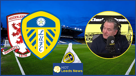 Jeff Stelling shared his verdict on Leeds United v Middlesbrough