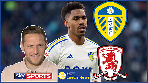 Junior Firpo recorded his sixth Leeds United assist of the season - Credit Sky Sports via X