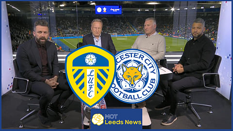 Sky Sports react to Leicester City v Southampton which could effect Leeds United [Credit: X]