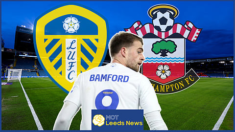 Patrick Bamford could return for Leeds United against Southampton