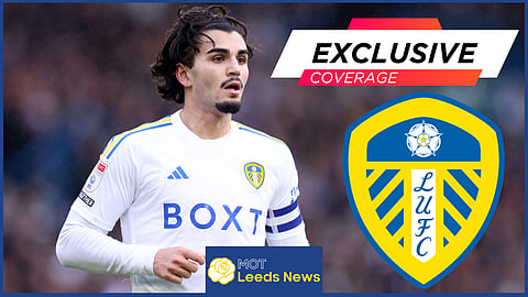Leeds United defender Pascal Struijk is out for the season