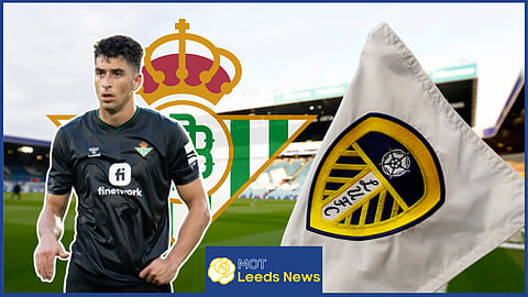 Marc Roca has spent the season on loan at Real Betis from Leeds United