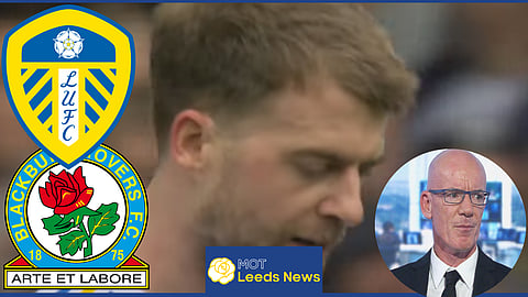 Dermot Gallagher has given his view on the contentious call in Leeds United vs Blackburn [credit: LUTV]