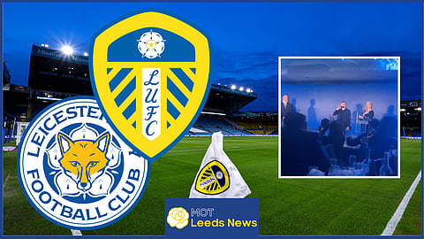 Leicester City video emerges poking fun at Leeds United. Credit: FosseHub via X