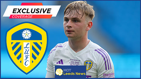 Leeds United sensation Rory Mahady 