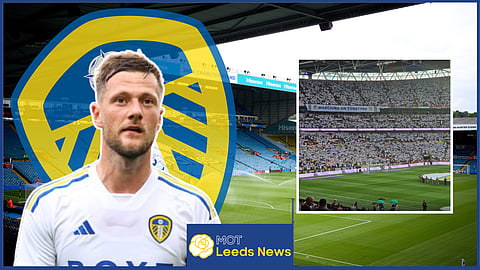 Liam Cooper drops hint on Leeds United future. Credit: X