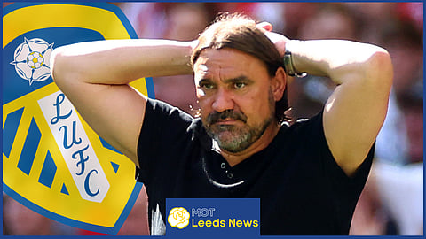 Leeds United manager Daniel Farke 
