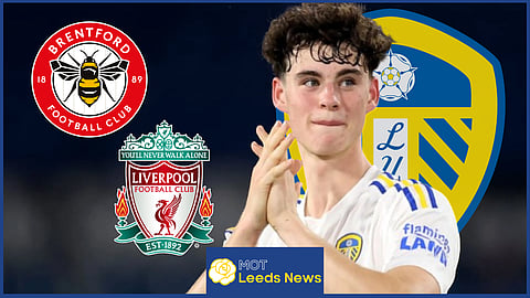 Liverpool and Brentford are interested in signing Archie Gray from Leeds United