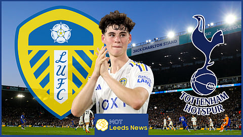 Leeds United midfielder Archie Gray appears set for Tottenham 