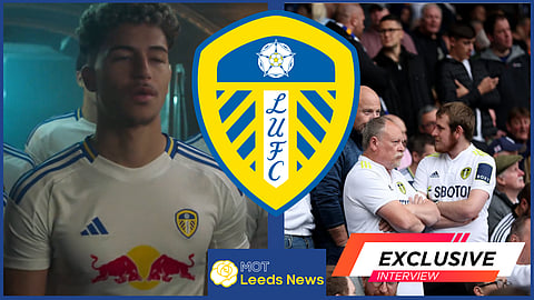 Leeds United fans unhappy with new shirt [Credit: X]