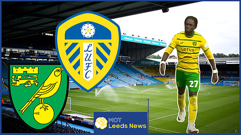 Fabrizio Romano shares new Jonathan Rowe to Leeds United transfer update. Credit: Norwich City YouTube
