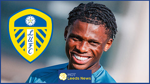 Leeds United are close to signing Largie Ramazani. (Credit - Almeria X account)
