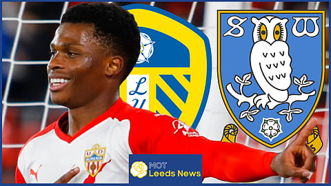 Largie Ramazani could feature for Leeds United against Sheffield Wednesday [Credit: @laliga on X]