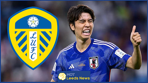 Leeds United are set to sign Ao Tanaka.