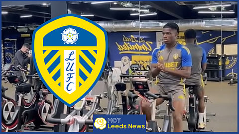 Ramazani spotted in Leeds United training gear with deal seemingly complete