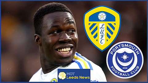 Willy Gnonto started for Leeds United against Portsmouth