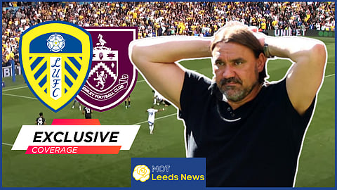 Leeds United frustration emerges after controversial moment v Burnley. Credit: Sky Sports via YouTube