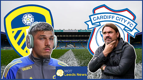 Daniel Farke to make Joel Piroe decision ahead of Leeds United v Cardiff City. Credit: Imago