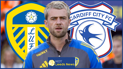 Leeds United striker Patrick Bamford could feature against Cardiff City [Credit: Imago]