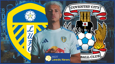 Leeds United captain Ethan Ampadu went off against Coventry City [credit: Leeds United Official on YouTube]