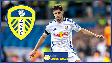 Manor Solomon, Tottenham winger on loan at Leeds United. Credit: Imago