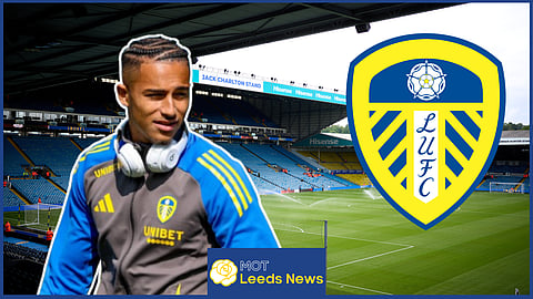 Mateo Joseph, Leeds United striker. Credit: Imago