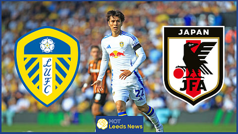 Leeds United and Japan midfielder Ao Tanaka [Credit: Imago]