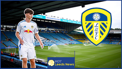 Charlie Crew, Leeds United midfielder. Credit: Charlie Crew Instagram