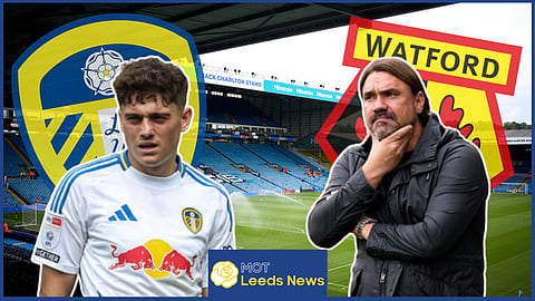 Daniel Farke to make Dan James decision ahead of Leeds United v Watford. Credit: Imago